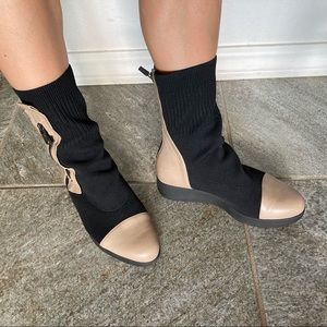 Tabi looking Fabric boots made in Japan